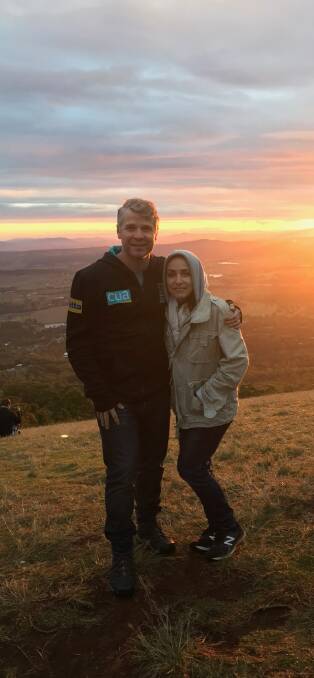 WELCOME: Darren and Bobbie Stewart on Tamborine Mountain. Photo: Supplied