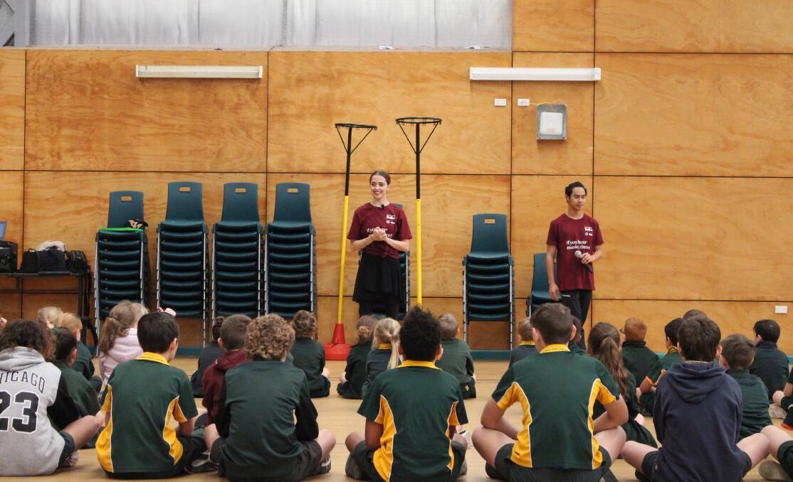 DANCE: Queensland Ballet visits Coolnwynpin State School.