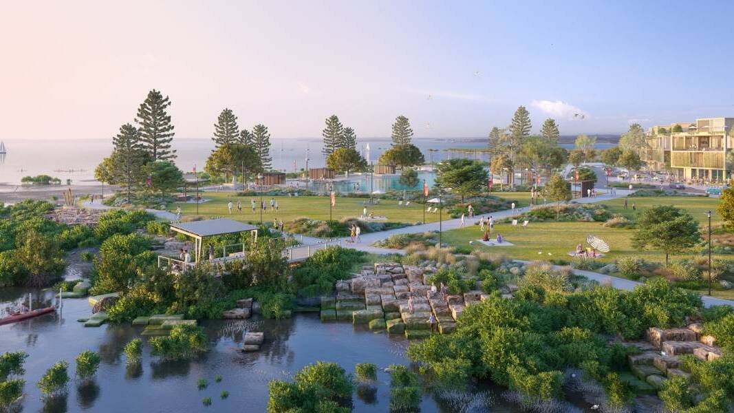 HARBOUR VIEWS: Developers Walker Corp released new renders in March this year of what the Toondah Harbour project might look like.