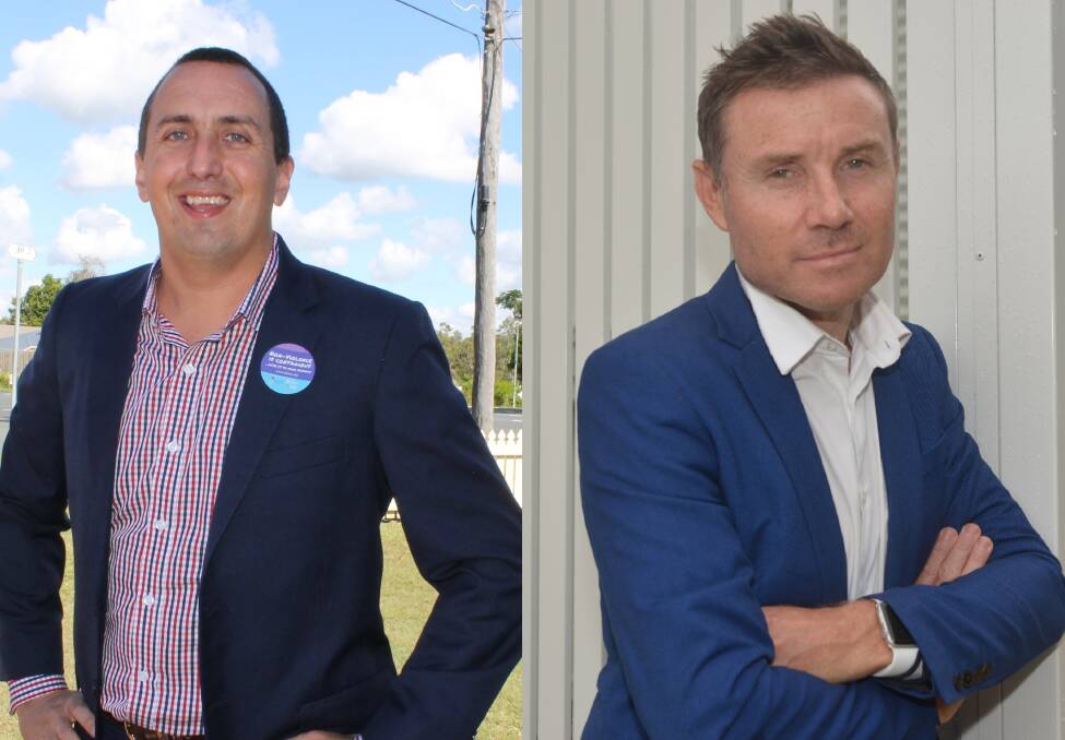 BACK ON: Capalaba MP Don Brown and Bowman MP Andrew Laming have come to an agreement after a political bun fight broke out over the youth justice forum meeting yesterday.