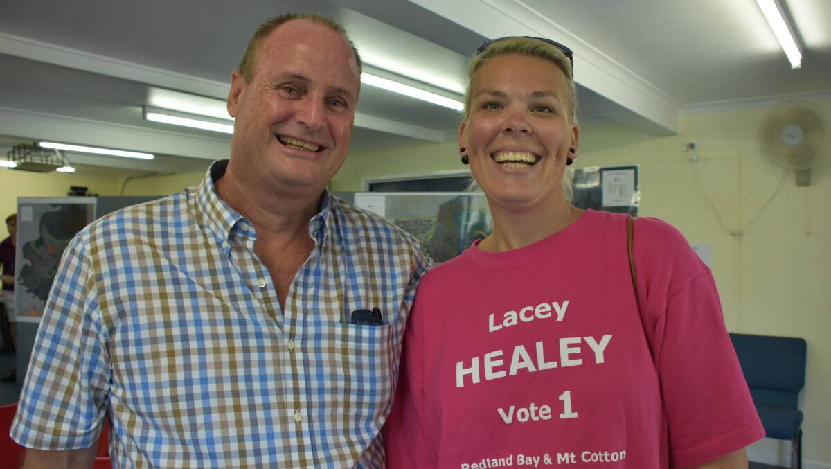 Terry Huckfield and Lacey Healey 