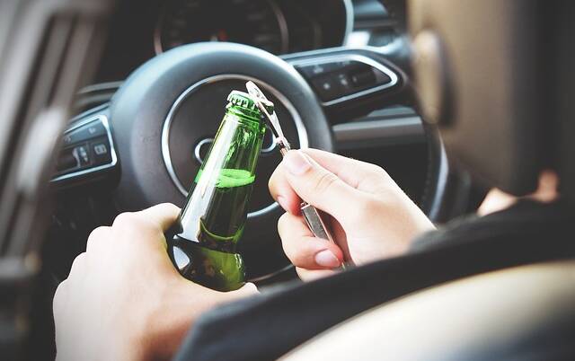 NO-GO: If you are consuming alcohol, the safest option is to avoid getting behind the wheel.