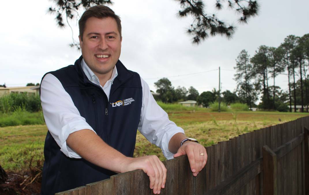 CANDIDATE: The LNP preselected Henry Pike to replace Andrew Laming in the seat of Bowman in the next federal election. Photo: Jordan Crick.