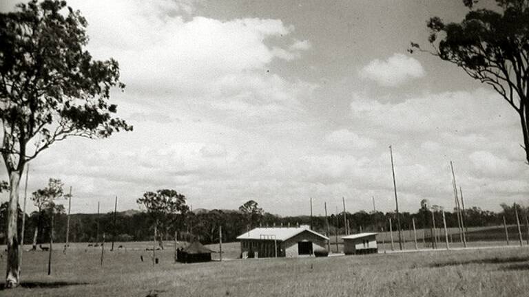 Capalaba Radio Receiving Site during WWII. Photo: National Archives and Records Administration