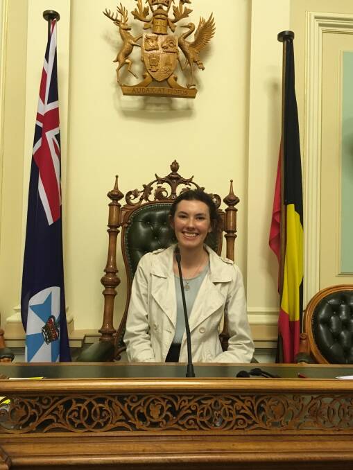 Oodgeroo Youth Parliament member Madeline Lilly-Howe
