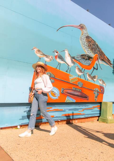 BAYSIDE BEAUTY: Wellington Point Village We visit every year mural artist Deb Mostert. Photo: Redland City Council annual report.