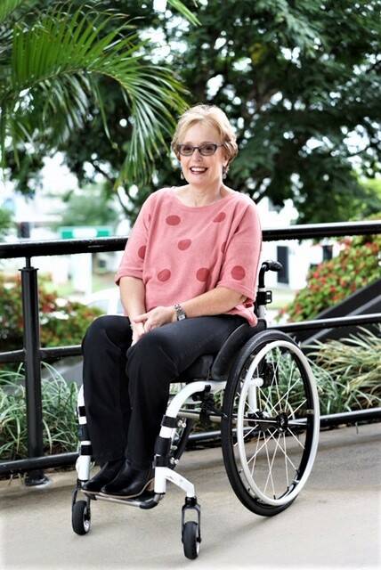 GO-GETTER: Gyl Stacey is involved in the community and chairperson of the board at Spinal Life Australia