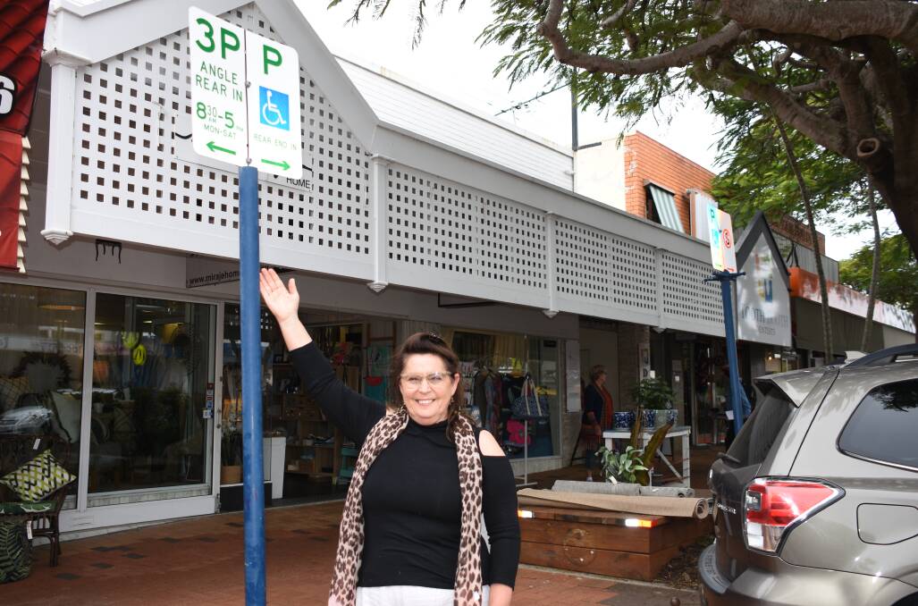 CAR PARKS: Owner of Miraje in Bloomfield Street Janneale Bylett said there was a lack of convenient staff parking in Cleveland CBD.