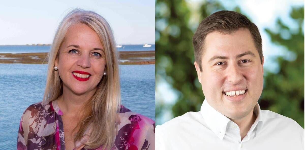 POLL FIGHT: Kim Richards and Henry Pike are locked in a tough battle for the seat of Redlands. It was previously held by the LNP's Matt McEachan.