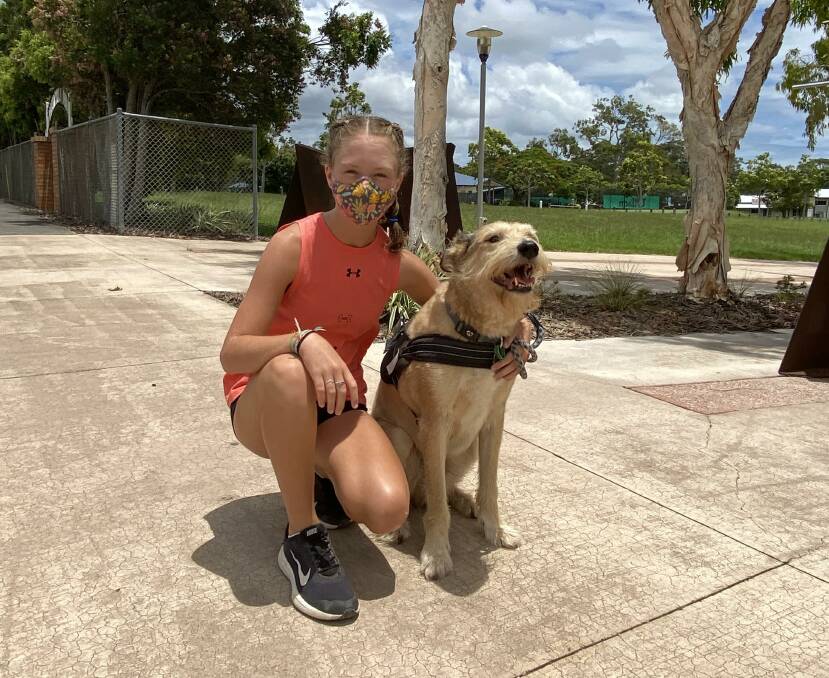 DOG DAYS: Mia Ross and Lucky will enjoy new freedom in parks in the Redlands after council voted to amend the Register of Animals in Public Places.