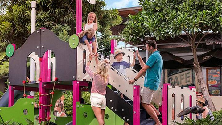 WINTER FUN: Explore South Bank Parklands and discover some free and budget friendly options while you're here. Photos: Visit Brisbane.