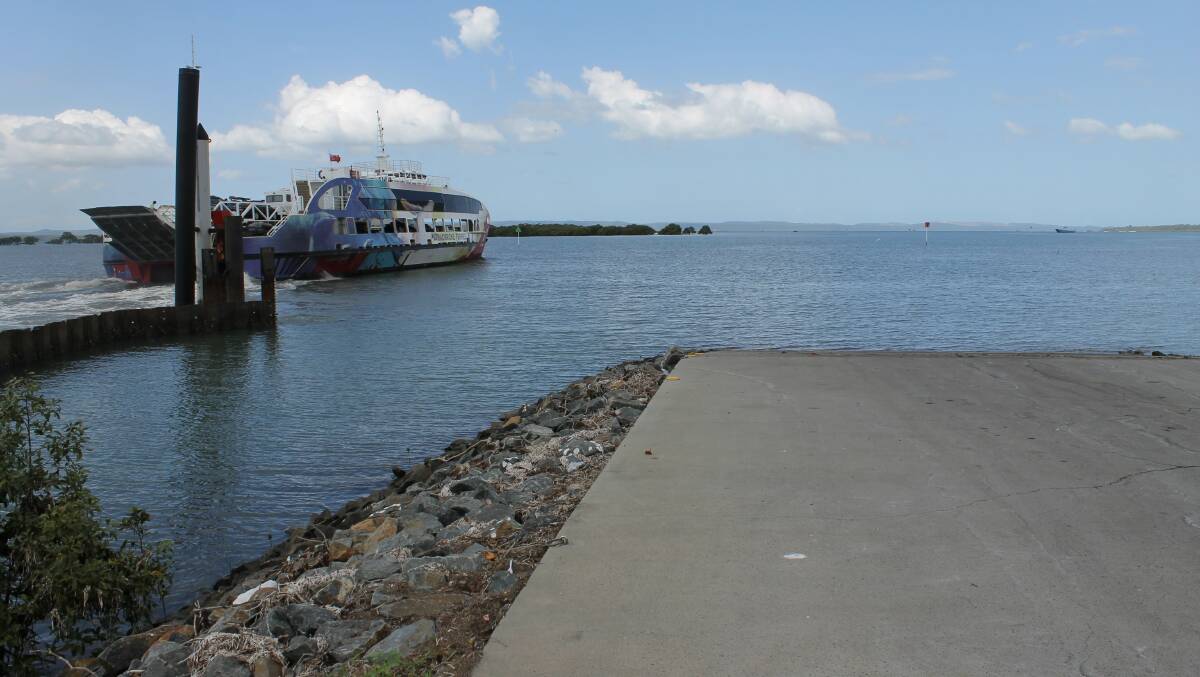 TOONDAH: The existing Toondah Harbour which is due for refurbishment.