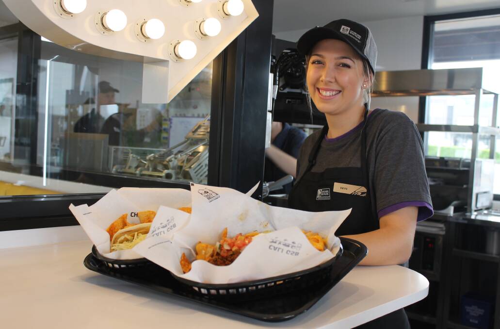 READY: Cleveland's Taco Bell restaurant opens at 9am on Saturday. Photo: Cheryl Goodenough