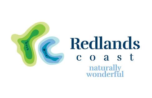 BRANDING: The Redlands Coast logo and tagline Naturally Wonderful.