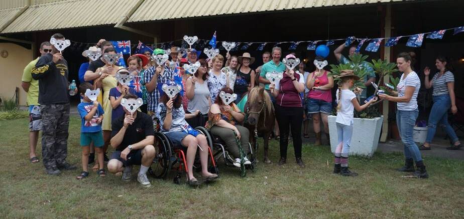 Calisto Park Equestrian Centre celebrated the start of the new year on Australia Day with cheeky koala masks.