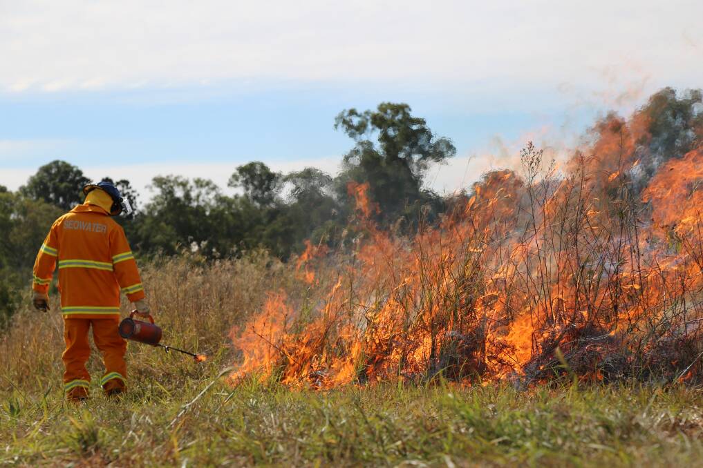 PLANNED: Hazard reduction burns will be carried out on Macleay Island this week. Photo: Seqwater