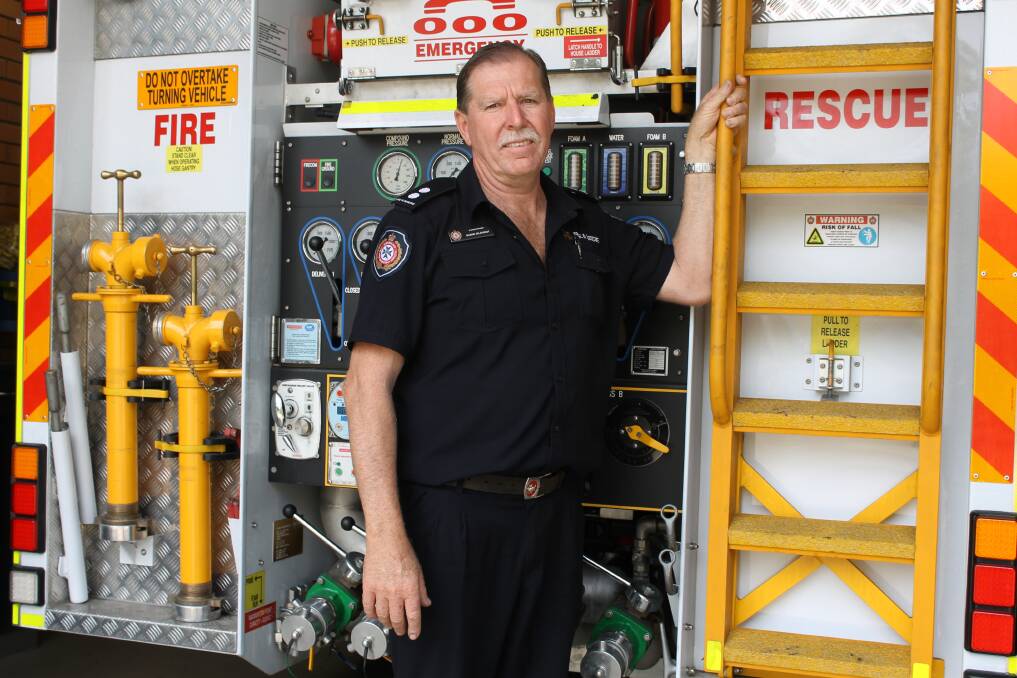 FOUNDER: Station officer at Cleveland fire station Shane Gilchrist has been recognised by Rotary for having co-founded Shed 27 in Capalaba. Photo: Cheryl Goodenough