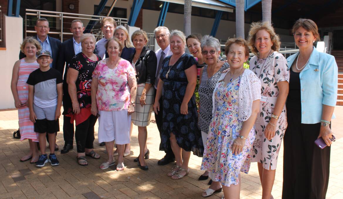 COMMUNITY: Redland City councillors, Diner en Rouge committee members and other community representatives at the announcement. Photo: Cheryl Goodenough