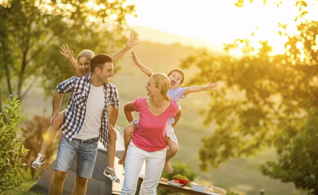 SURVIVING HOLIDAYS: Getting into the outdoors can be fun and provides a cheap way of enjoying time together. Photo: iStock