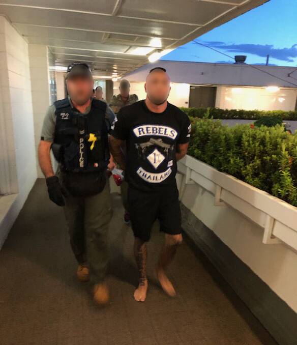ARREST: A man has been extradited to Queensland after his arrest in Darwin. Photo: Northern Territory Police