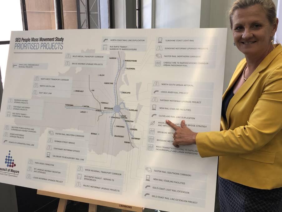 TRANSPORT PUSH: Redland mayor Karen Williams says transport infrastructure tops her wish-list for the Queensland budget.
