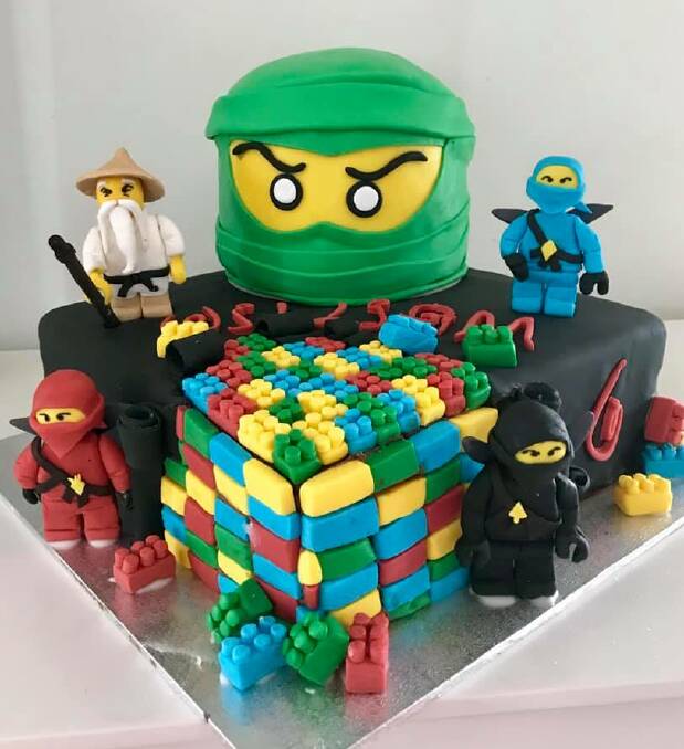 DREAM CAKE: A Lego cake submitted as an entry to the competition by Victoria Point resident Debbie Garratt.
