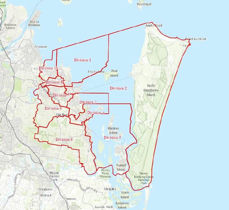 PROPOSED: The Local Government Change Commission has proposed changes to the boundaries of the Redland City Council's divisions.