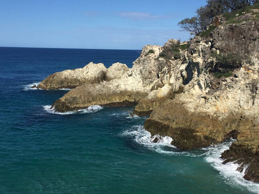 POINT LOOKOUT: The gorge at Point Lookout on North Stradbroke Island.