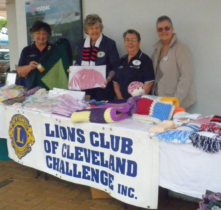 Lions' Mother's Day and gift stall supports farmers