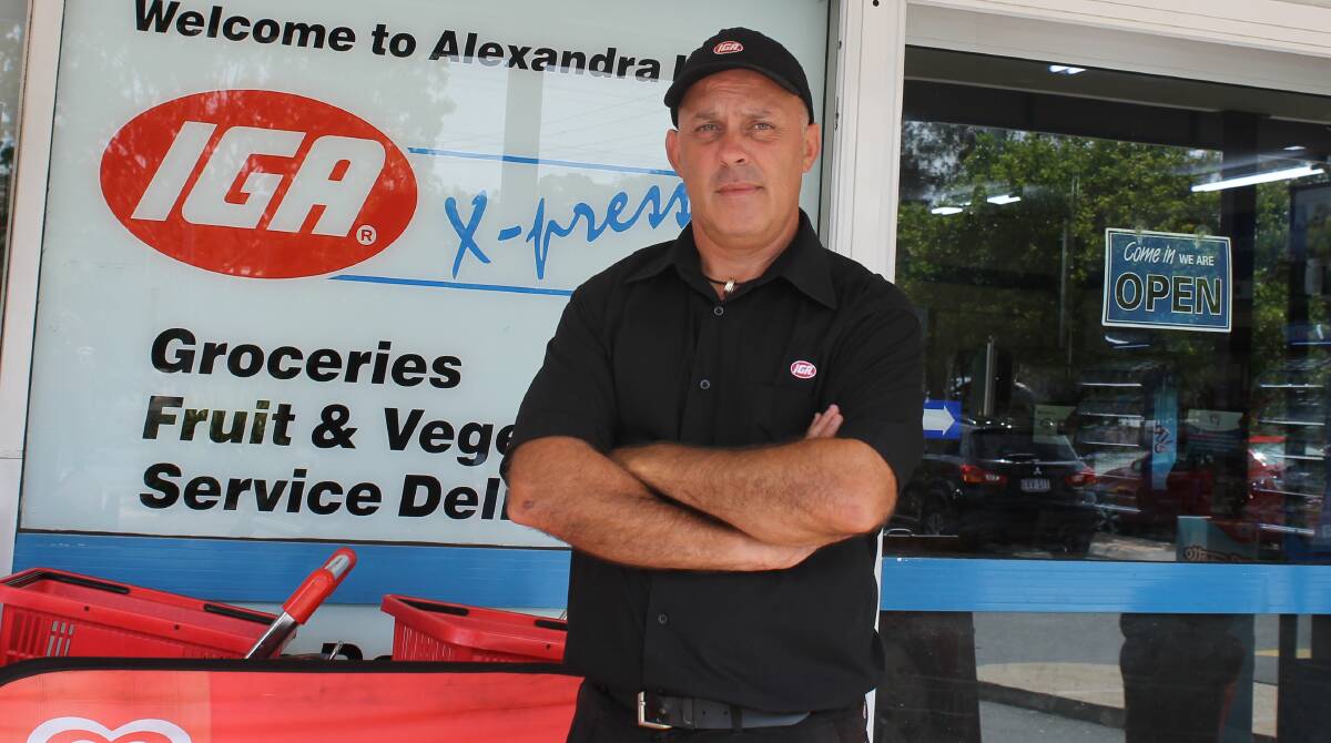 LOCAL: Alexandra Hills IGA X-press owner Dan Rigney is the face of a national campaign. Photo: Cheryl Goodenough