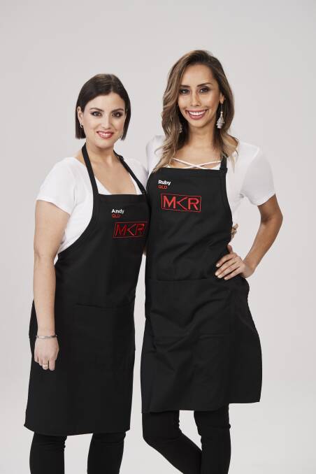 MKR TEAM: Andy and Ruby are the passionate Peruvians on My Kitchen Rules. Ruby hails from Capalaba.
