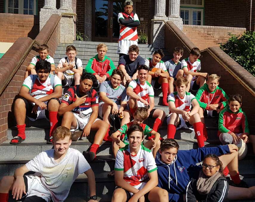 FUNDRAISERS: The Redlands Rugby Union Club's under 15 team are fundraising to take players to Argentina in September.