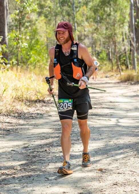 NERANG: Kieron Douglass taking part in the 200 Miler event in the Nerang State Forest.