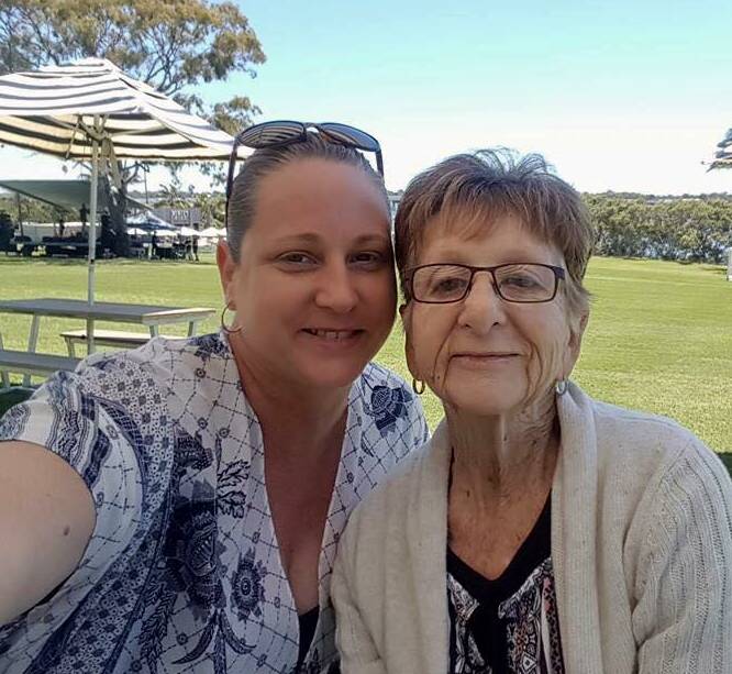 MEMORIES: Nycole Banks from Alexandra Hills will take special memories of her mum Diane with her on the Big Red Kidney Walk.