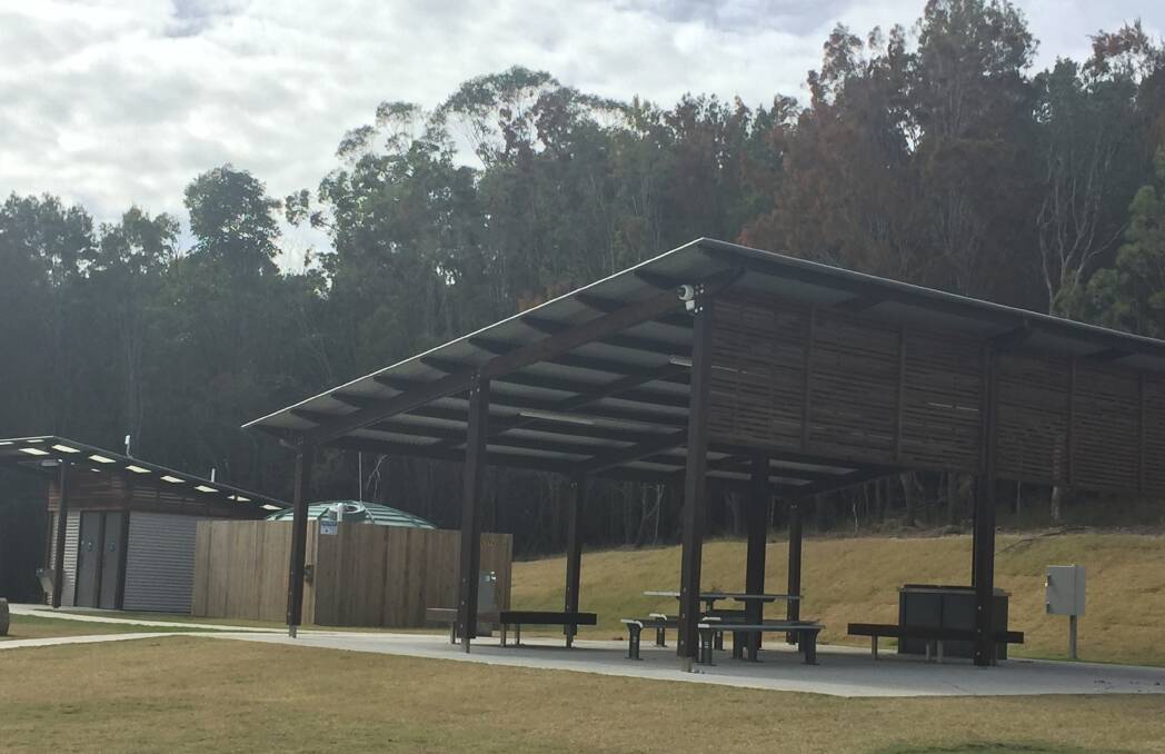 INSTALLED: Cameras have been installed at the Bayview Conservation Area which includes a car park, barbecue area and toilets. Photo: Cheryl Goodenough