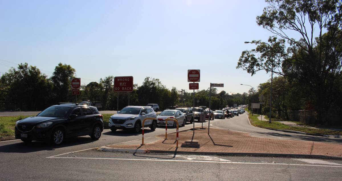CONGESTION: Capalaba MP Don Brown is petitioning the transport minister to fund an upgrade at the Gateway Motorway on-ramp from Old Cleveland Road.