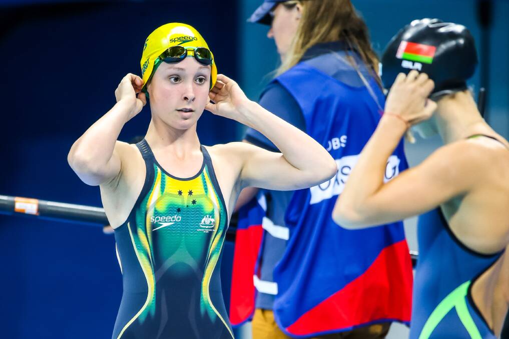 SWIMMER: Paige Leonhardt, pictured at the Paralympics in Rio, is competing at National Championships at Chandler. Photo: Australian Paralympic Committee