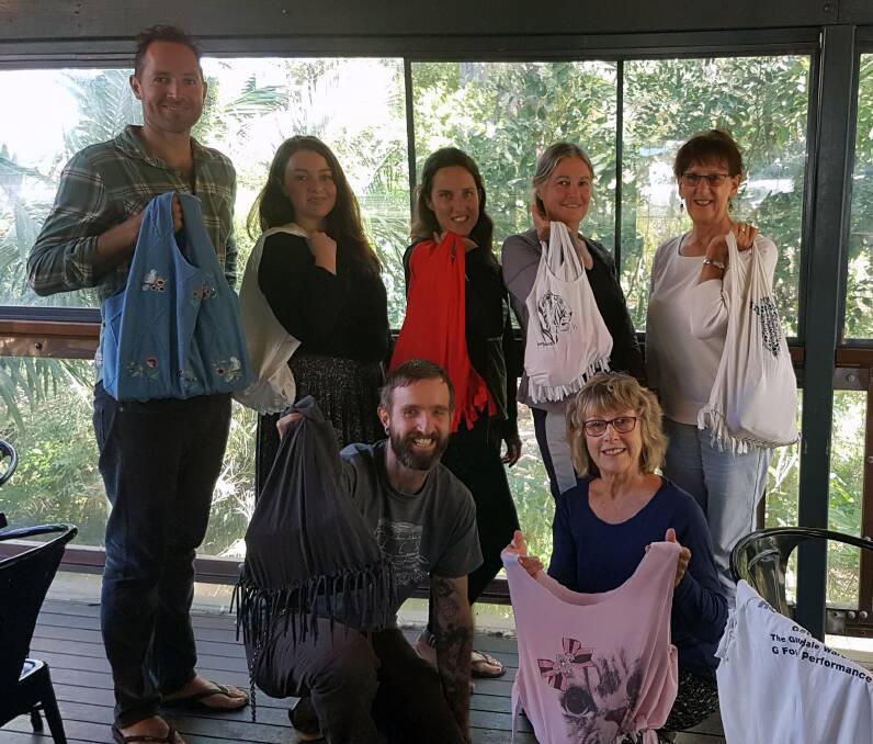 Members of the Plastic Free SMBI group. Photo: Supplied