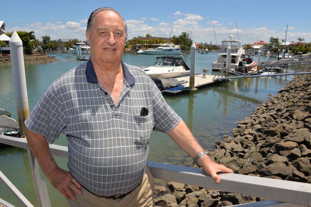 RESIDENT: Raby Bay resident George Harris says Redland City council should be held accountable for its decisions. Photo: Brian Williams