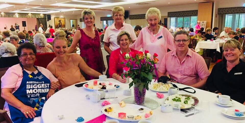 READY FOR A CUPPA: Volunteers from the Redlands Branch of Cancer Council Queensland.