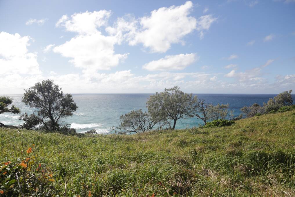 VIEW: The view from the site of the proposed whale watching interpretive centre at Point Lookout.