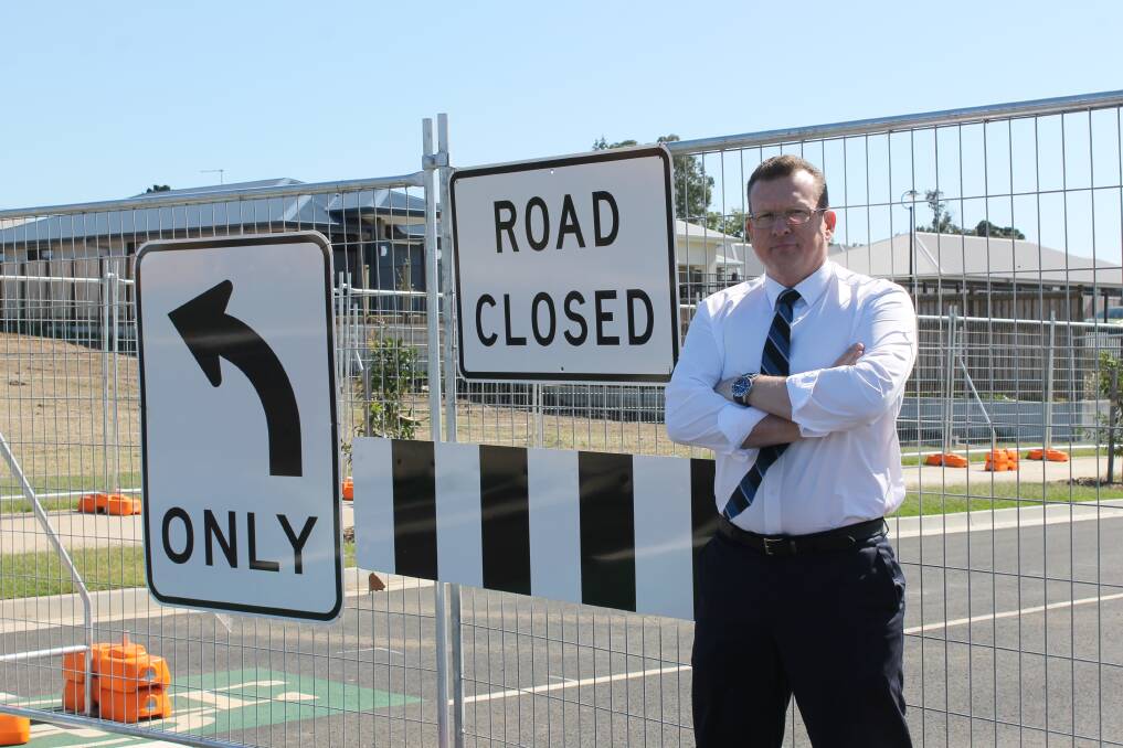 NO ENTRY: Pateman Street at south-east Thornlands is closed to traffic because it is not connected to Cleveland-Redland Bay Road. Photo: Cheryl Goodenough