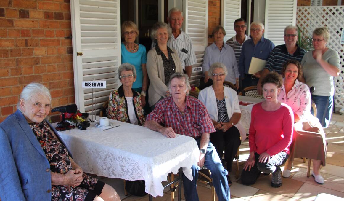 HISTORY: Isabella Alcock with members of the Birkdale/Thorneside Community History Project, a citizen led process in 2016-17 that captured local oral histories and the people who make the place significant.