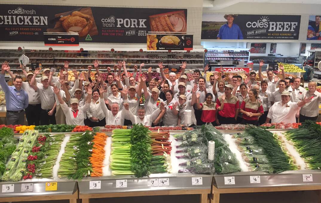 REFURBISHED: Coles Capalaba unveils its refurbishment, which includes an extended cheese range, olive bar and a fresh produce department that has doubled in size.