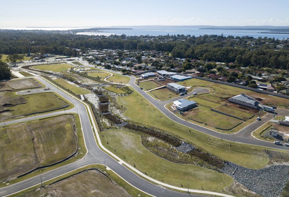 THE CROSSING: The 99-home development is off Boundary Road at Redland Bay.