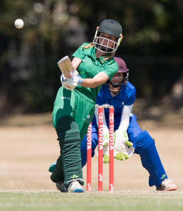 IN LINE: Redlands cricketer and Queensland under-18 player Clodagh Ryall is in line to join a new team that will be part of the Premier Cricket competition this year.