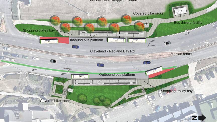 Victoria Pt bus station plans out