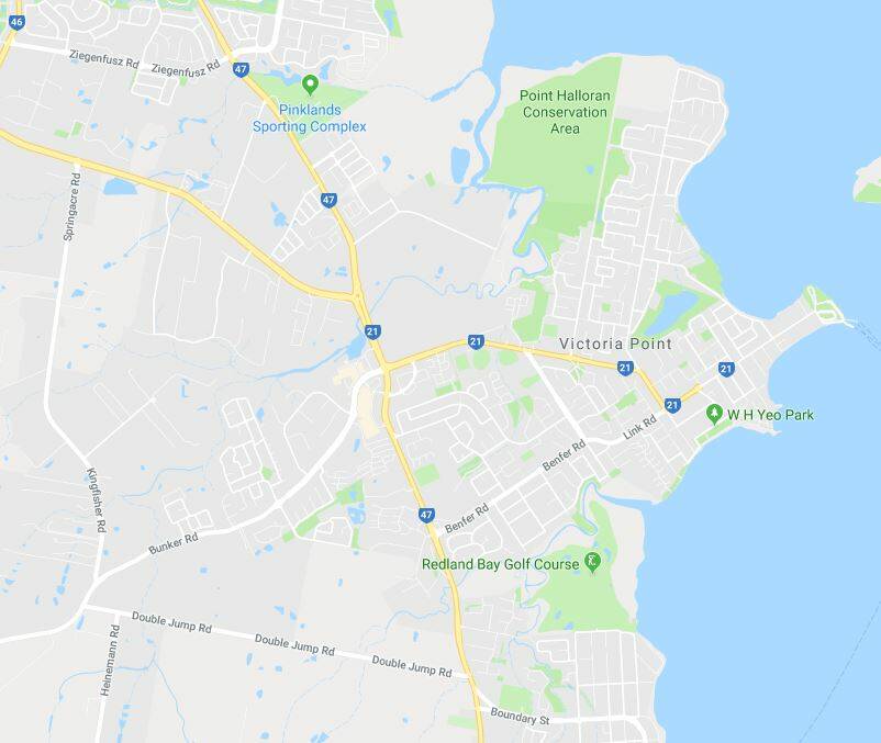 UPGRADES: Roadworks are set to begin on council roads, while a study is underway into a Victoria Point bypass. Photo: Google maps