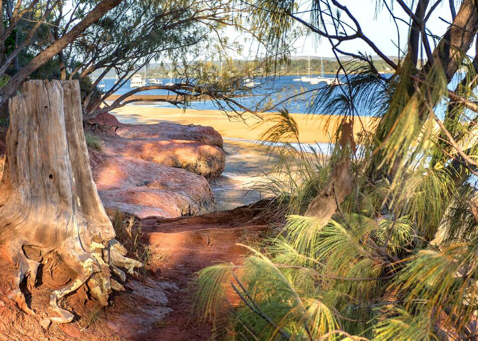 ISLAND VIEW: Coochiemudlo Island residents want to have the Emerald Fringe surrounding the island listed on the Redland City Council Heritage Places Register. Photo: Peter Wear