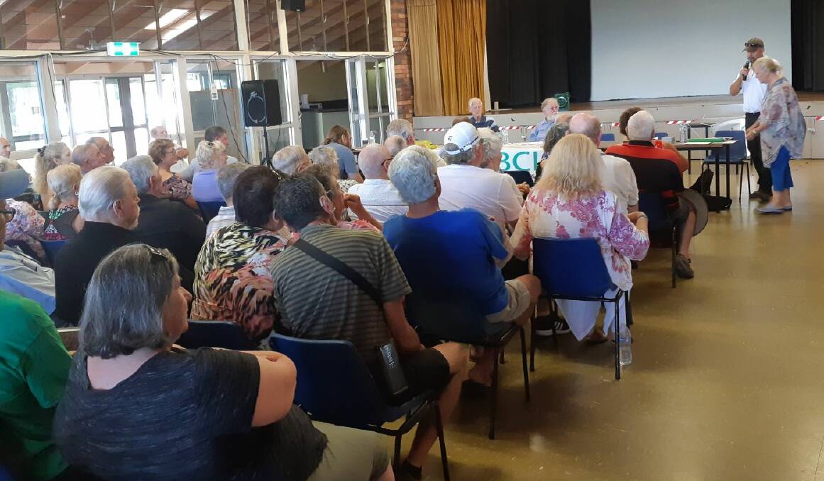 MEETING: Attendees at the Moreton Bay Combined Islands Association meeting. 